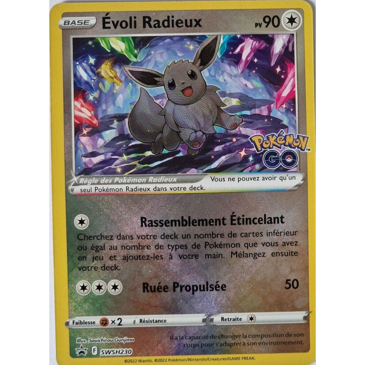 Radiant Eevee - Holo Rare - SWSH230