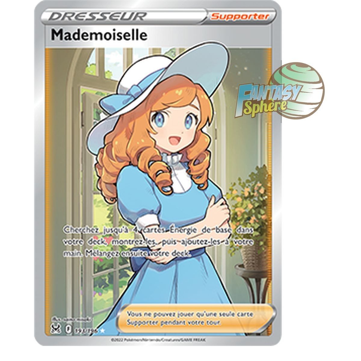 Mademoiselle - Full Art Ultra Rare 193/196 - Sword and Shield 11 Lost Origin