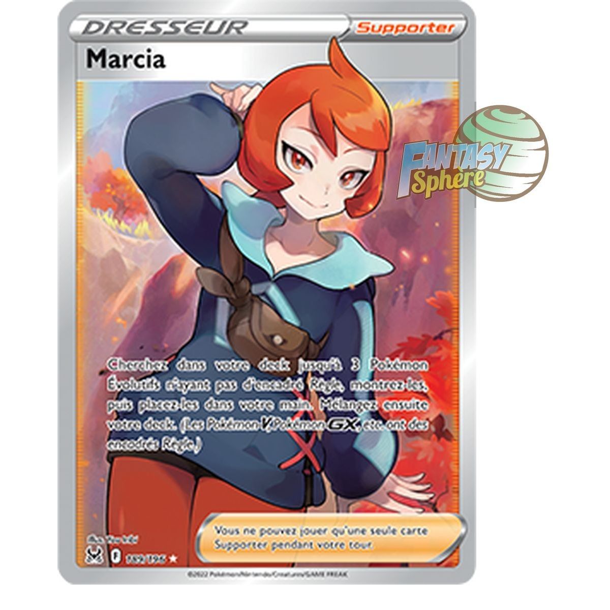 Marcia - Full Art Ultra Rare 189/196 - Sword and Shield 11 Lost Origin