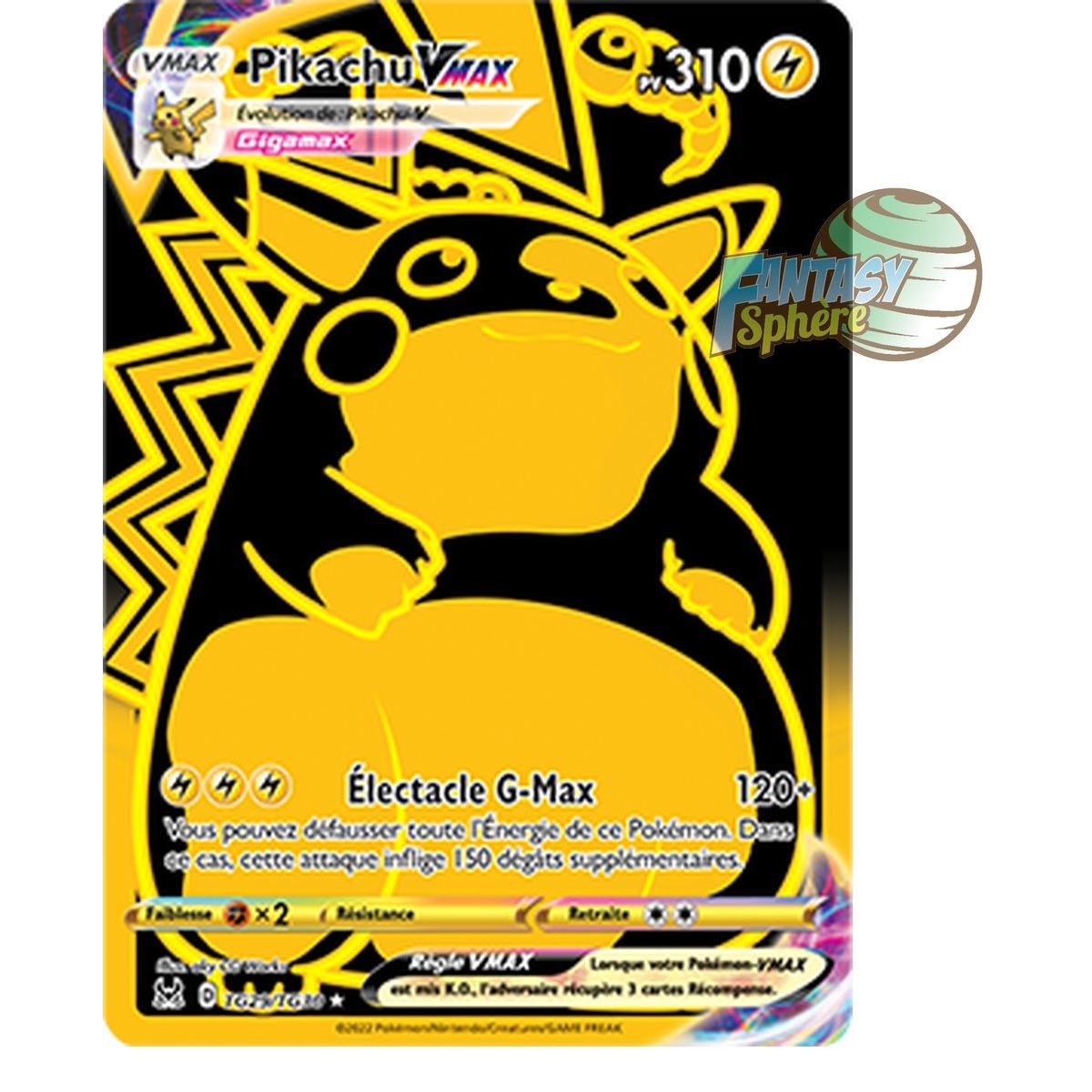Pikachu VMAX - Full Art Ultra Rare TG29/TG30 - Sword and Shield 11 Lost Origin