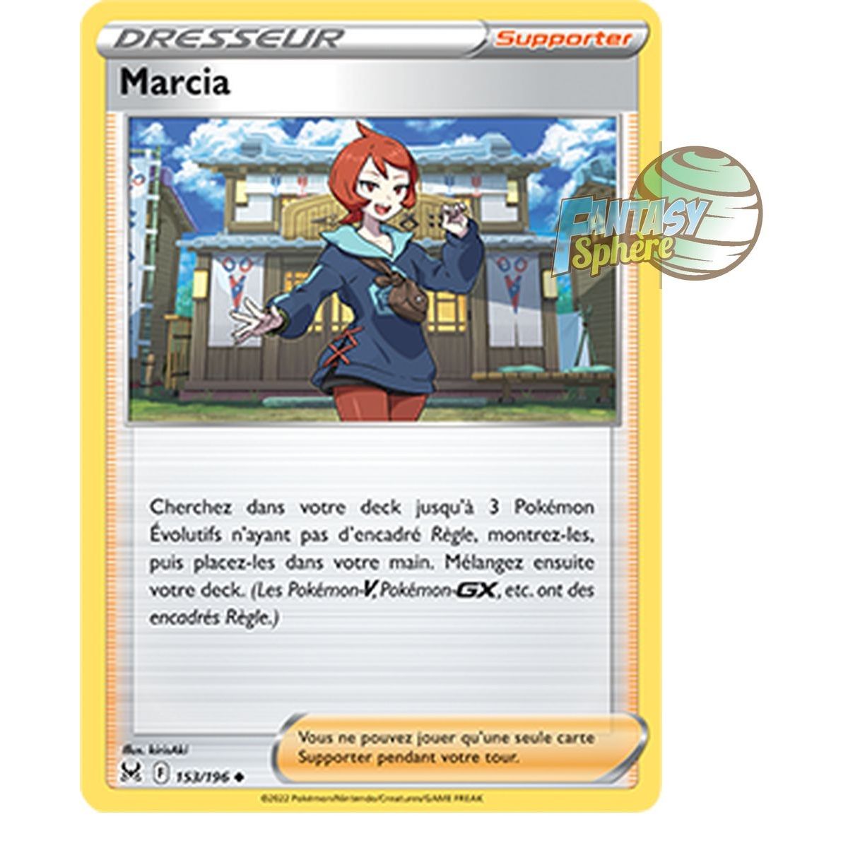 Marcia - Uncommon 153/196 - Sword and Shield 11 Lost Origin