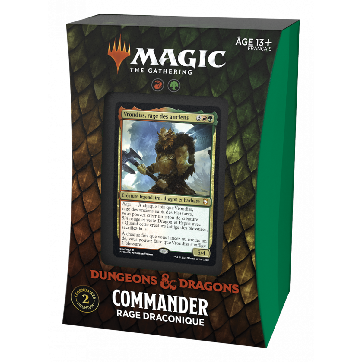 MTG - Commander Deck - Forgotten Realms: Adventures in the Forgotten Realms - Dragon Rage - FR