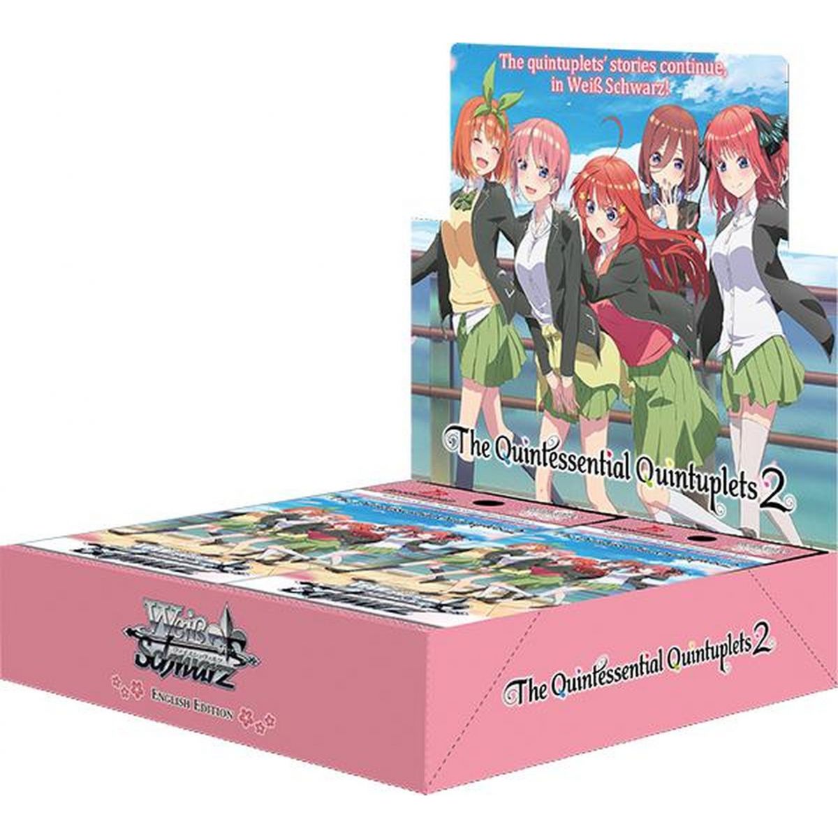 Weiss Schwarz - Display - Box of 16 Boosters - The Quintessential Quintuplets 2 - EN