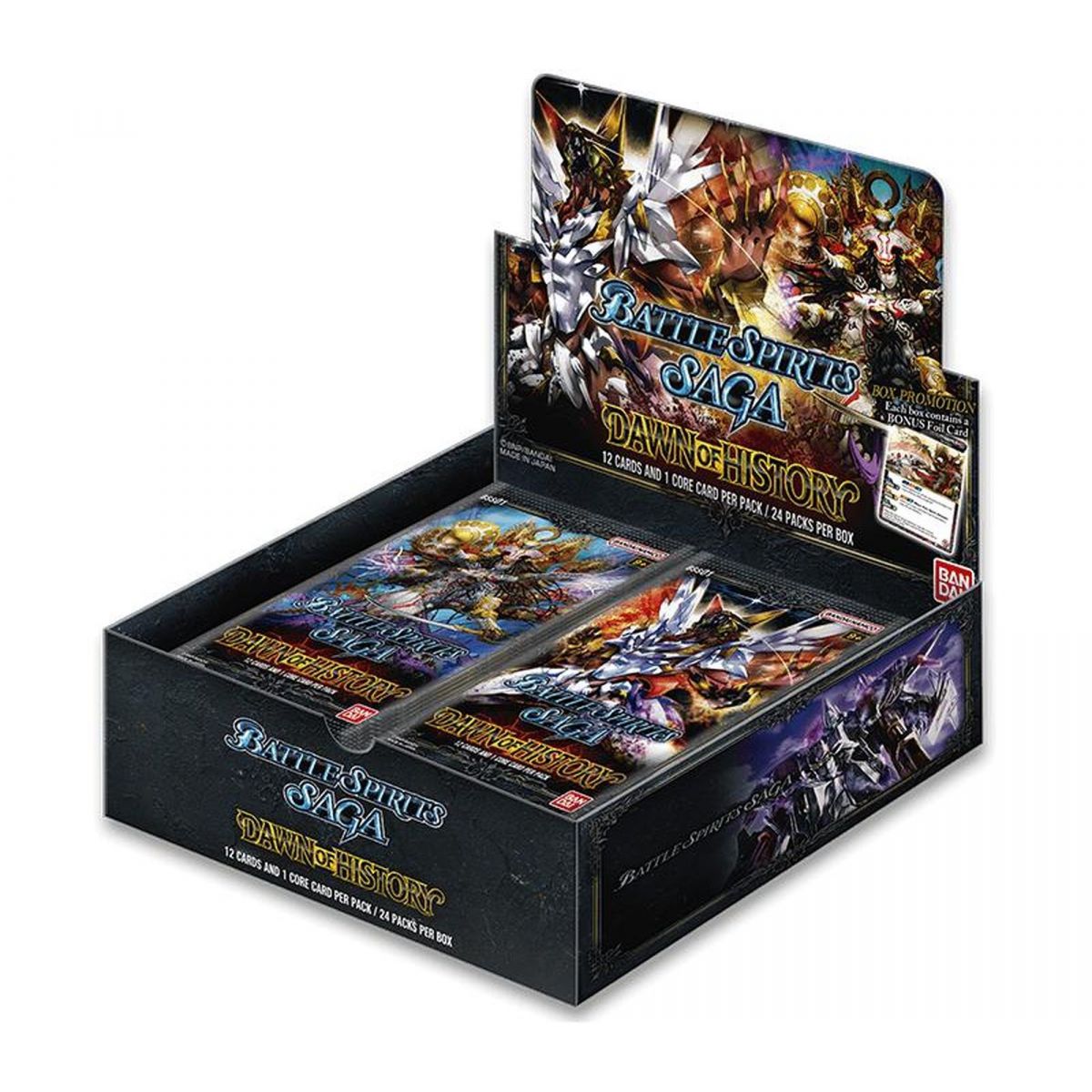 Battle Spirits Saga - Box of 24 Boosters - BSS01 Dawn of History - EN