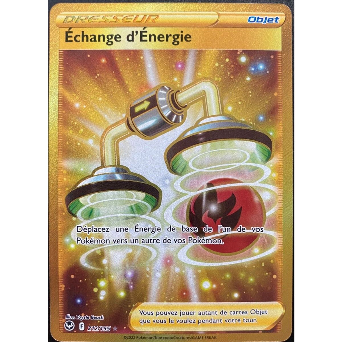 Energy Exchange - Secret Rare 212/195 - Sword and Shield 12 Silver Storm