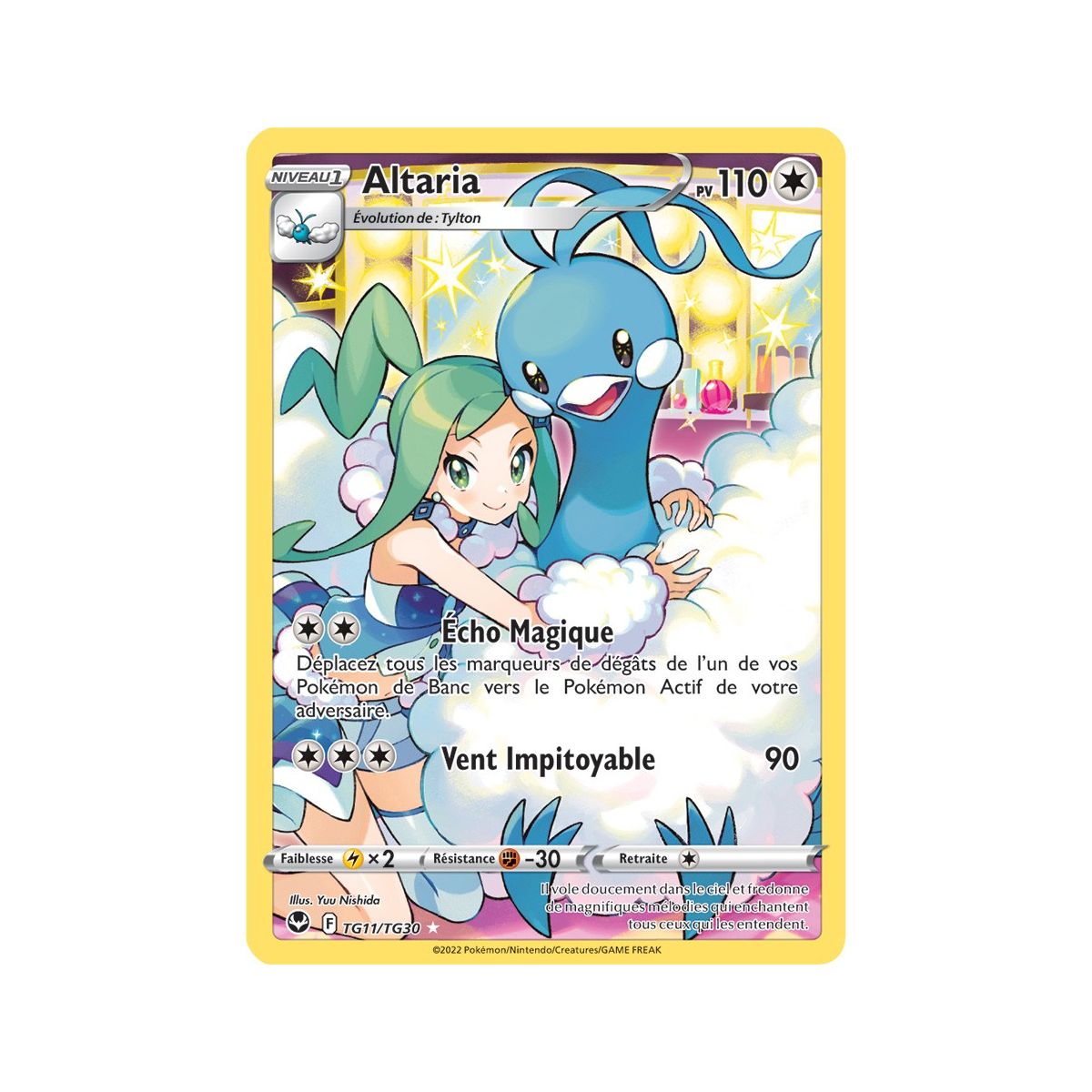 Altaria - Full Art Ultra Rare TG11/TG30 - Sword and Shield 12 Silver Storm