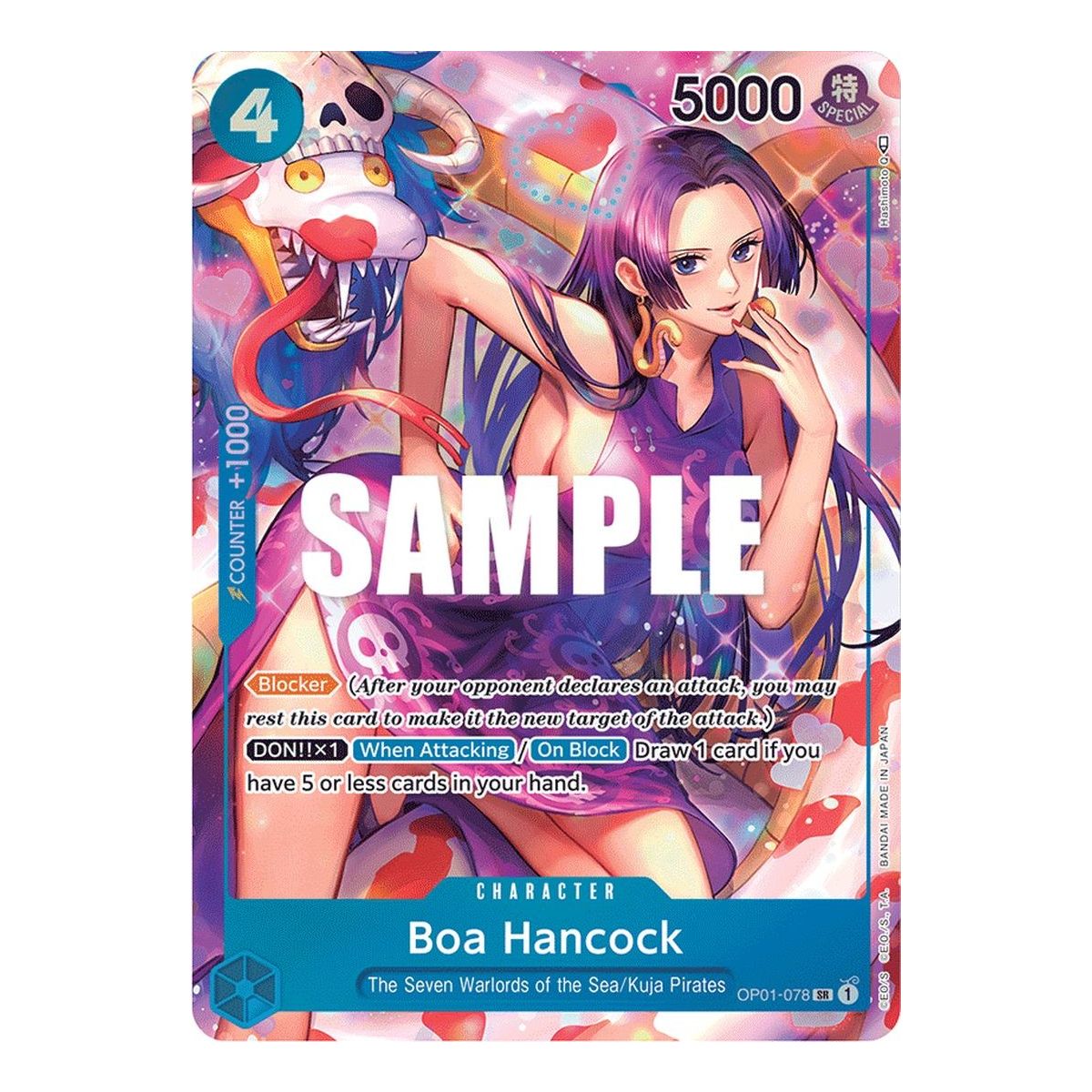 Item Boa Hancock - SR Parallel OP01-078 - OP01 Romance Dawn