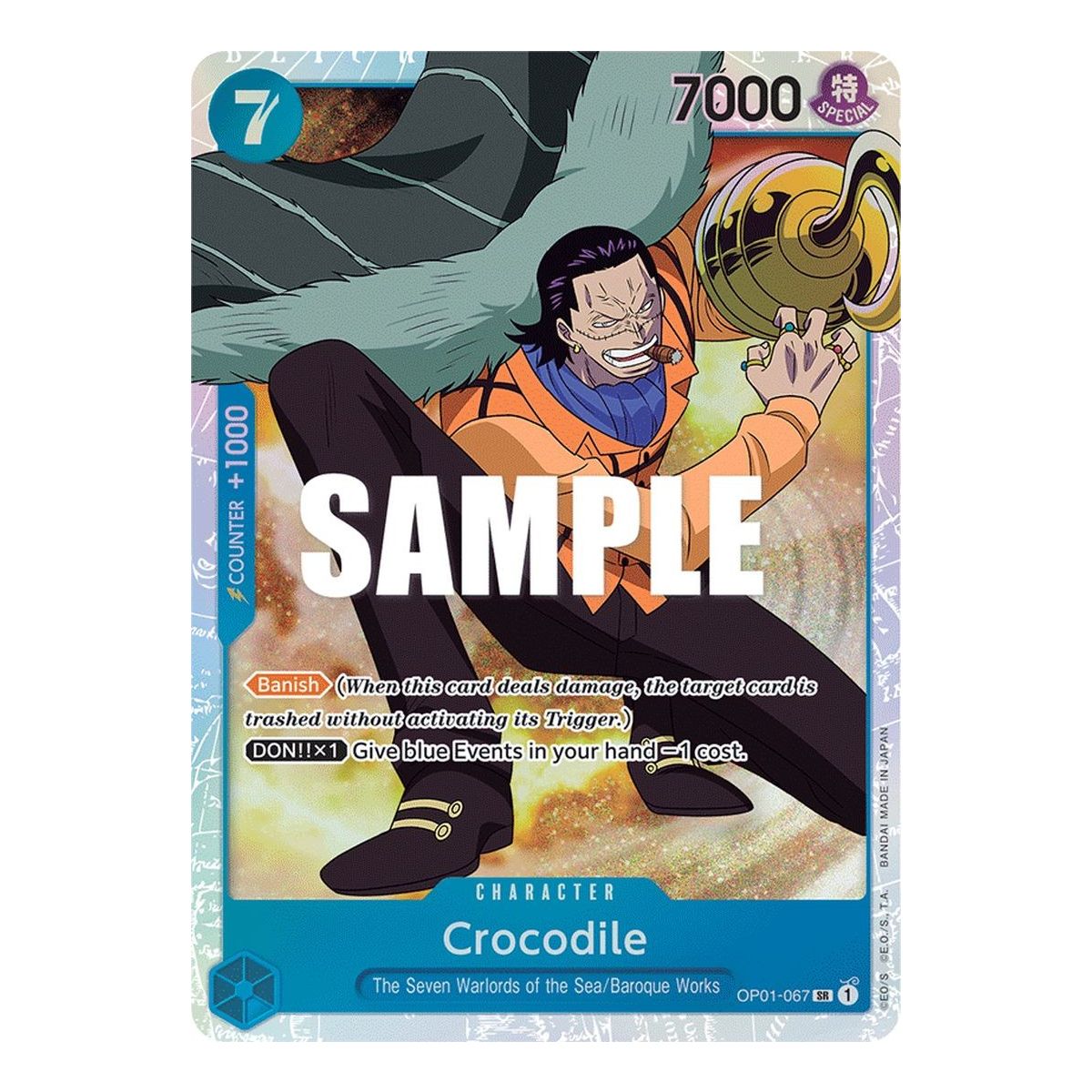 Item Crocodile - SR OP01-067 - OP01 Romance Dawn