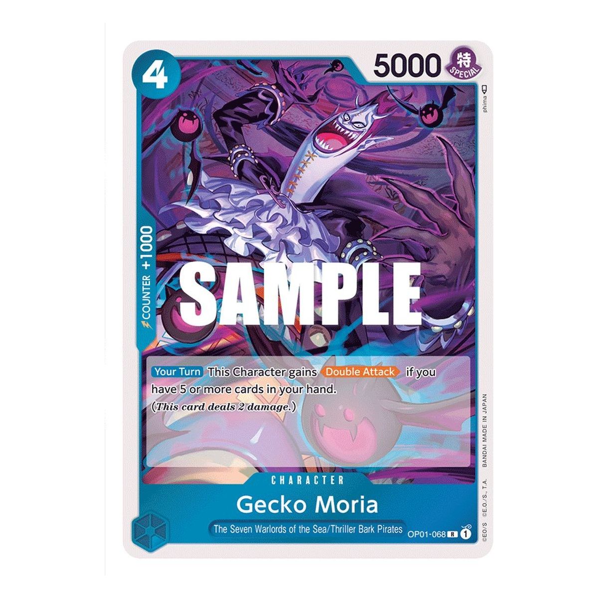 Item Gecko Moria - R OP01-068 - OP01 Romance Dawn