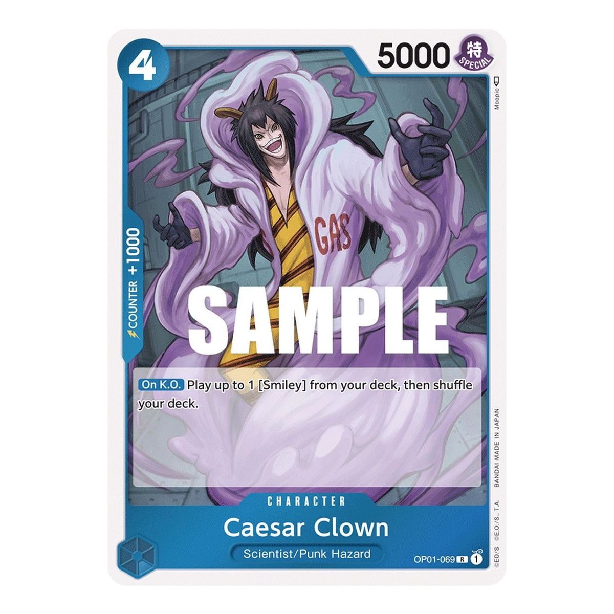 Caesar Clown - R OP01-069 - OP01 Romance Dawn