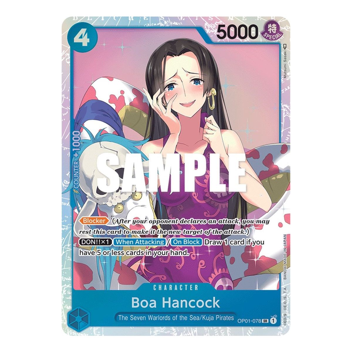 Item Boa Hancock - SR OP01-078 - OP01 Romance Dawn