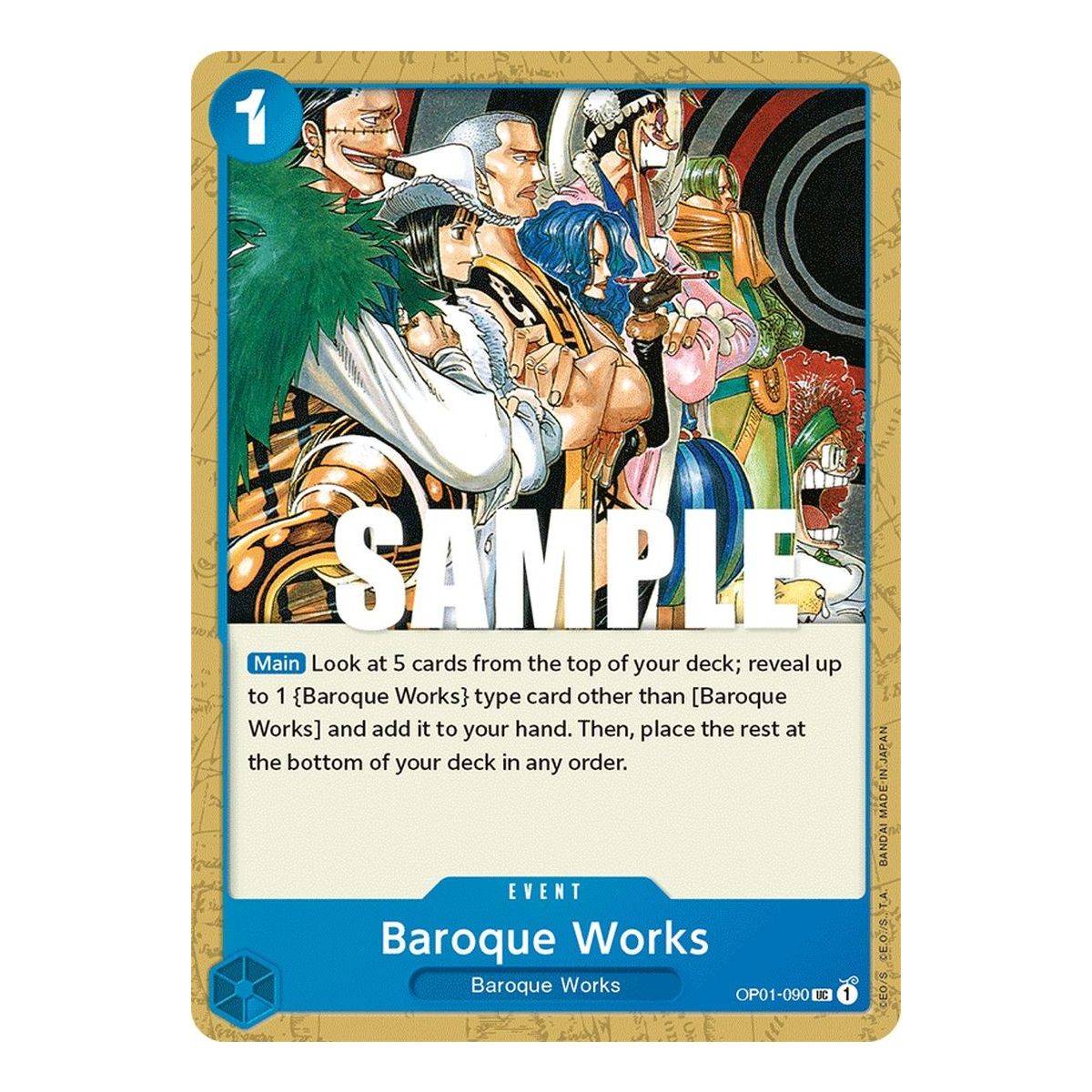 Item Baroque Works - UC OP01-090 - OP01 Romance Dawn