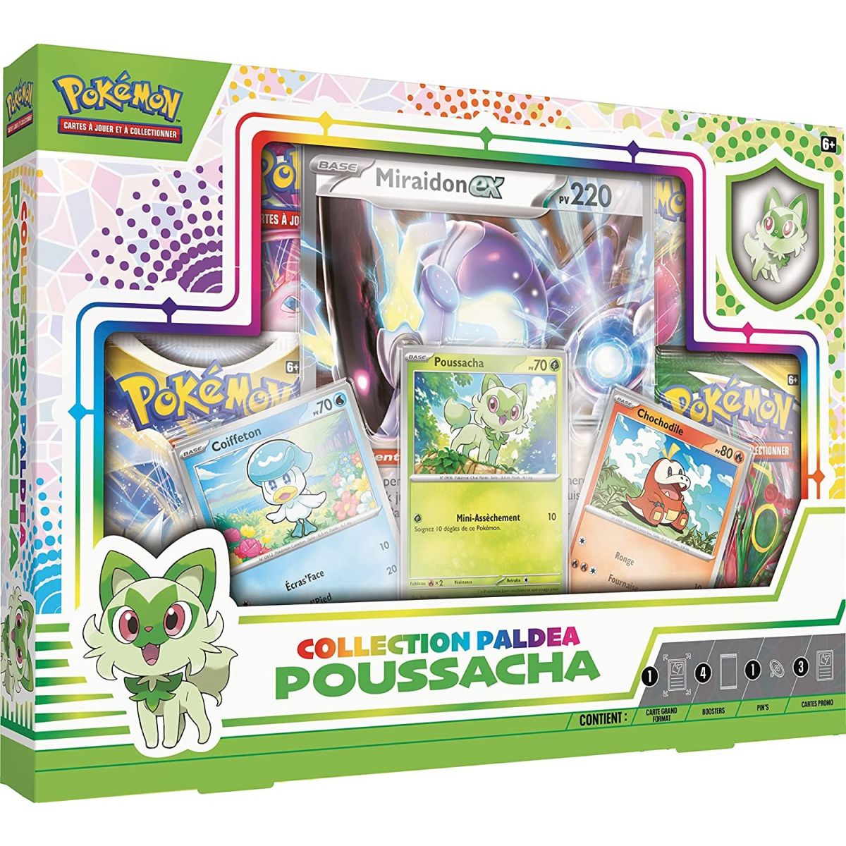 Pokémon - Paldea Collection Box - Poussacha - January 2023 - FR