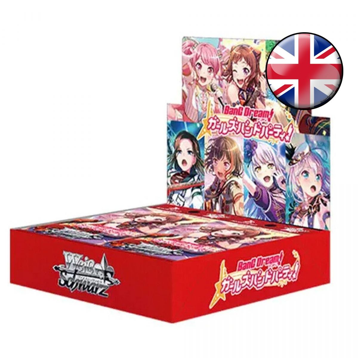Item Weiss Schwarz - Display - Box of 16 Boosters - BanG Dream! Girls Band Party! 5th Anniversary - EN
