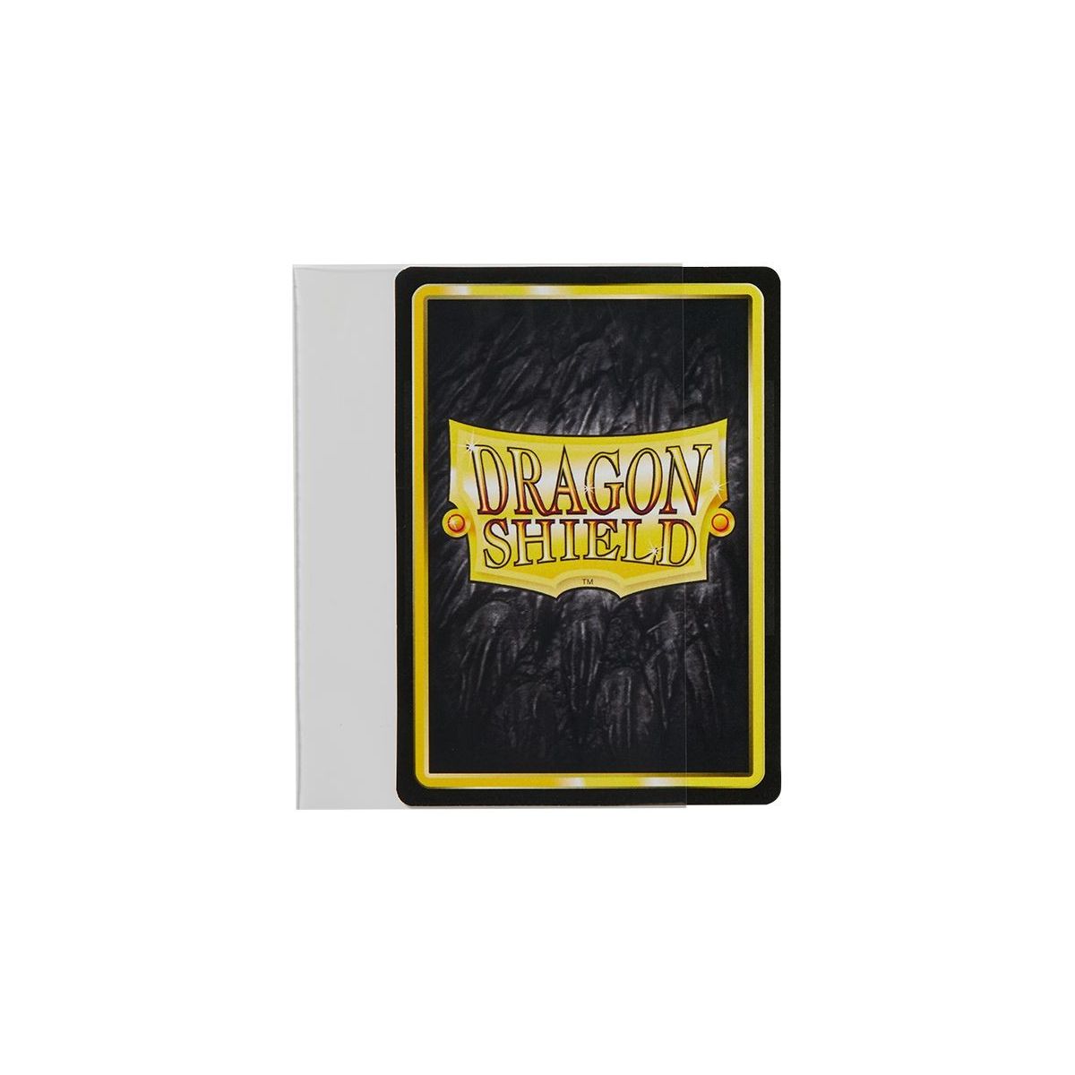 Dragon Shield - Standard Size - Card Sleeves - Perfect Fit Sideloading - Clear (100)