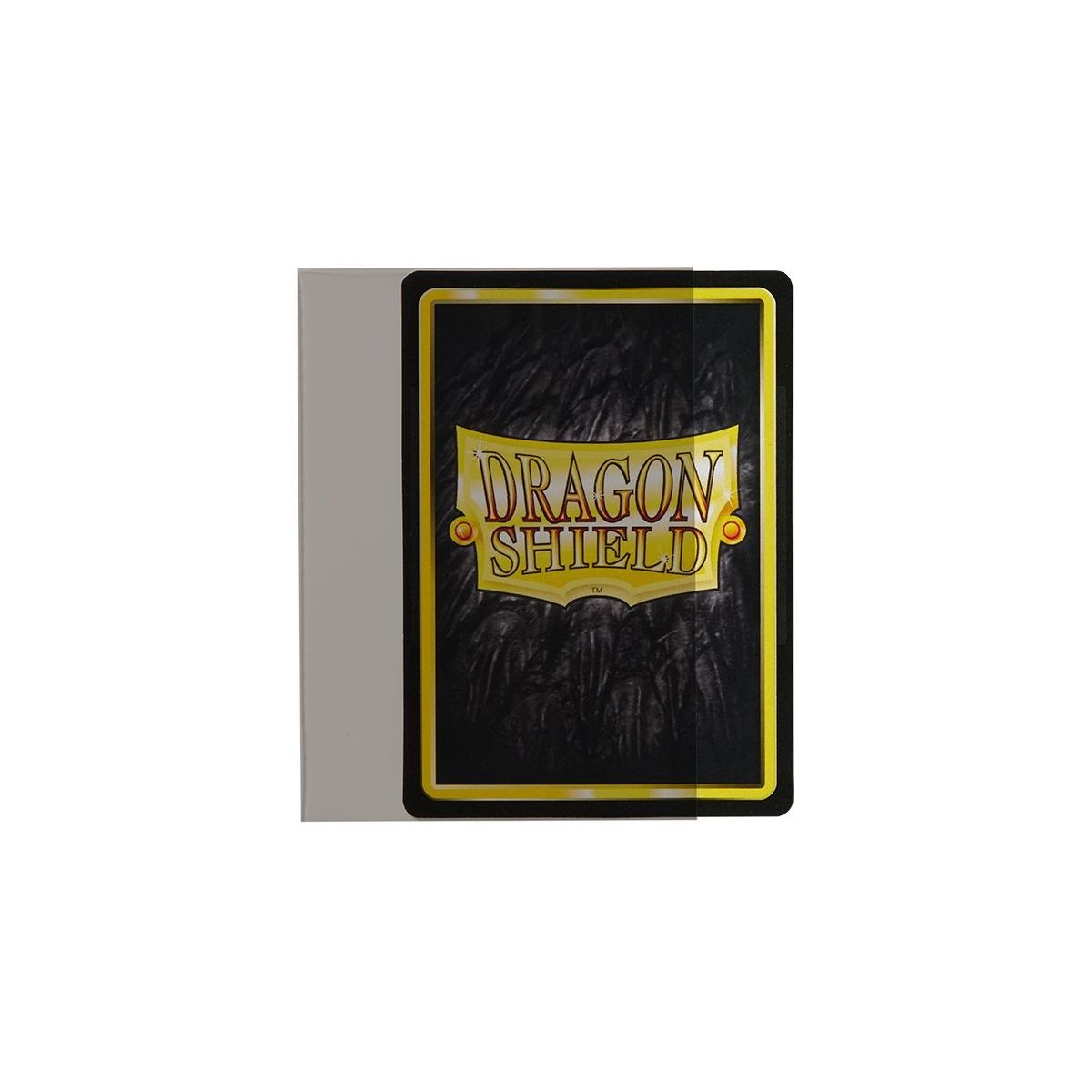 Dragon Shield - Standard Size - Card Sleeves - Perfect Fit Smoke Sideloading - Clear (100)