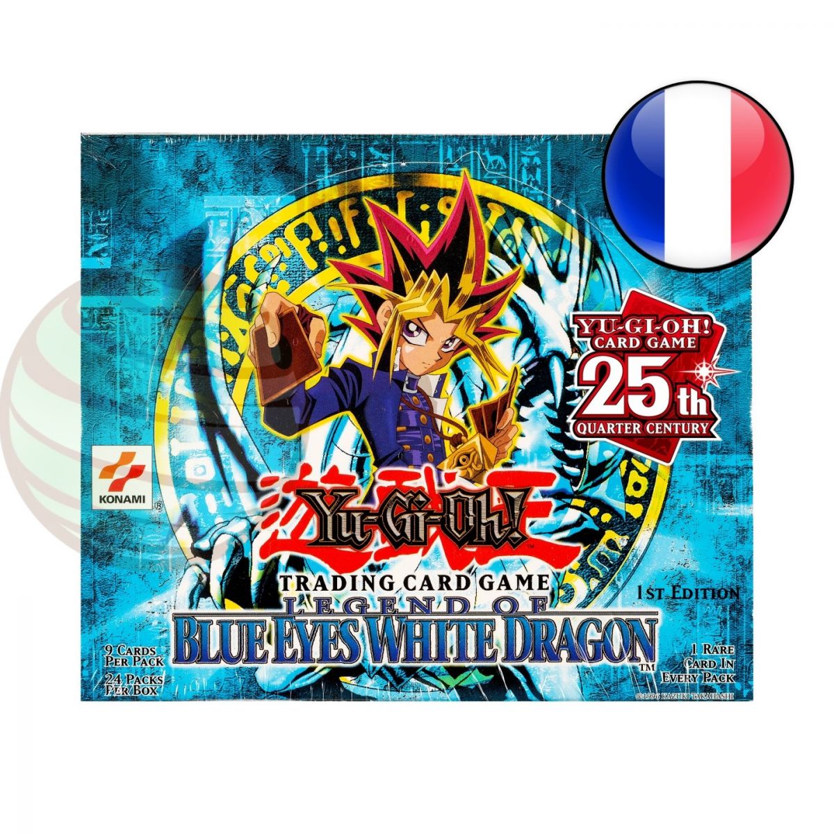 Yu Gi Oh! - Display - Box of 24 Boosters - The Legend of the Blue-Eyes White Dragon - 25th Anniversary Edition - FR