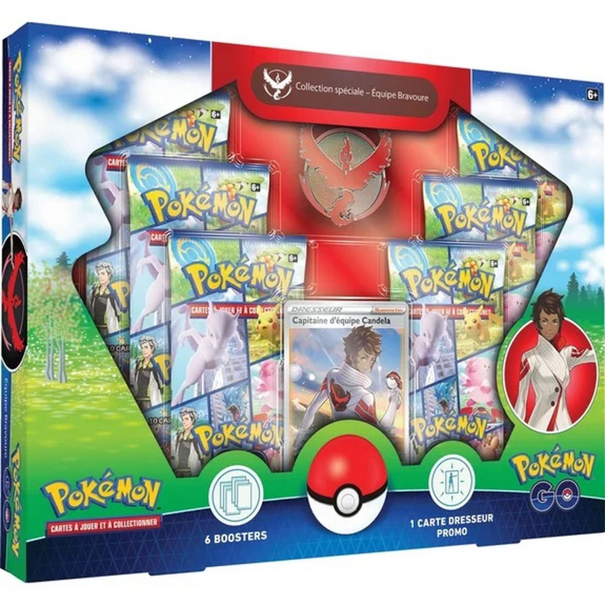 Pokémon - Box - Special Collection Box - Team Bravery - Pokémon Go [EB10.5] - FR