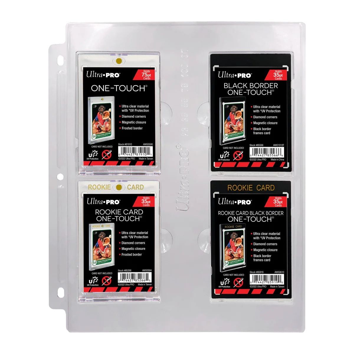 Item Ultra Pro - 10 Pages for ONE-TOUCH 23 to 100 PT - 4 Boxes (10)