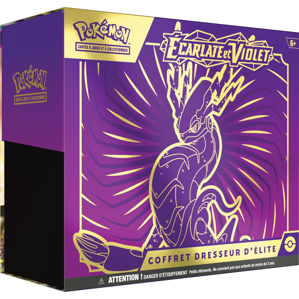 Item Pokémon - ETB Miraidon Elite Trainer Box - Scarlet and Purple - [EV01] - FR