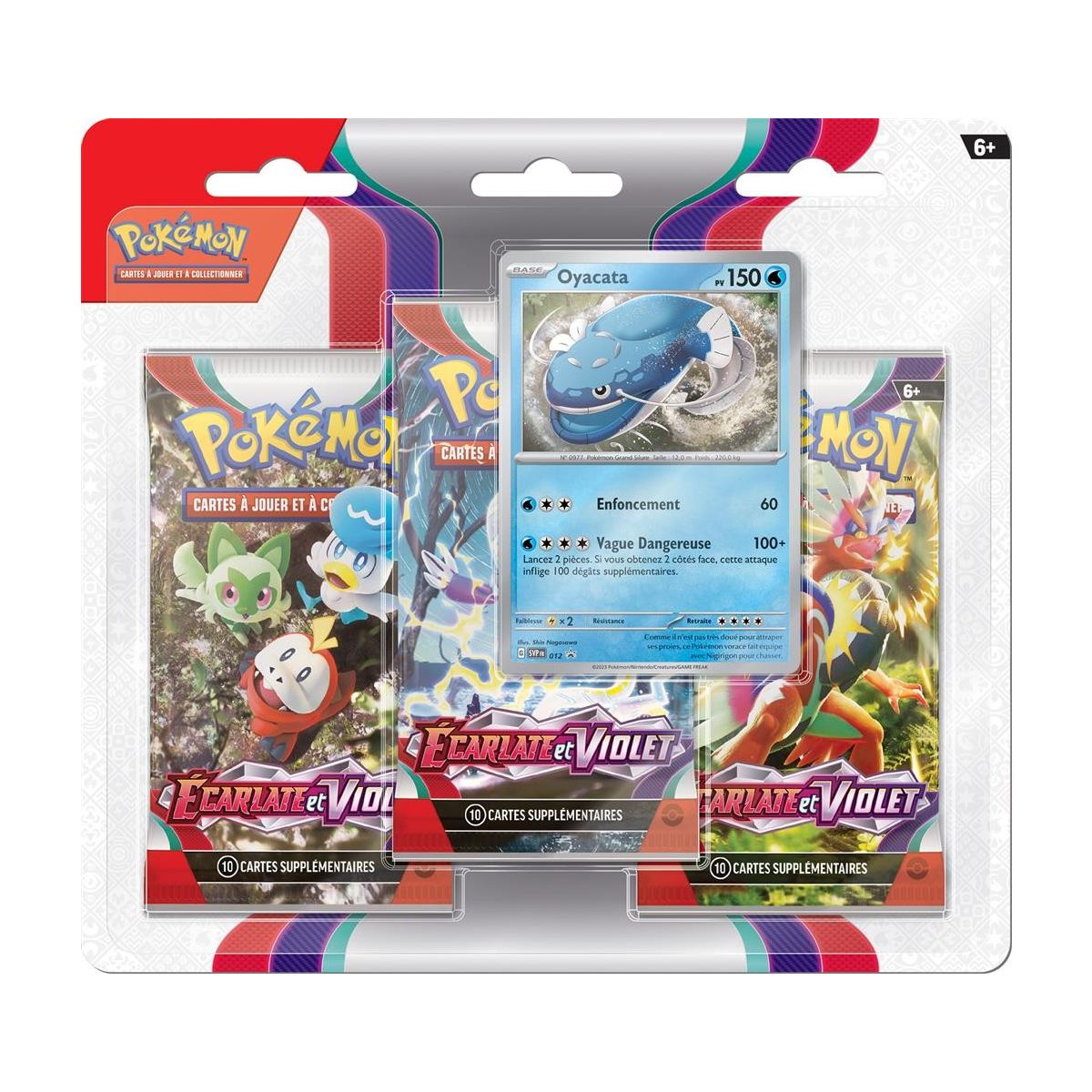 Pokémon - Oyacata Tri-Pack - Scarlet and Purple [EV01] - FR