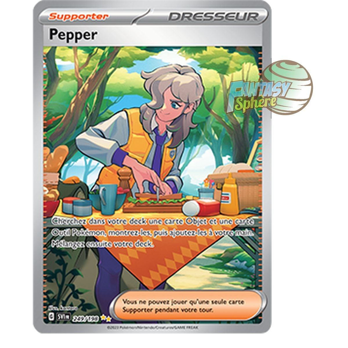 Item Pepper - Special Illustration Rare 249/198 - Scarlet and Violet