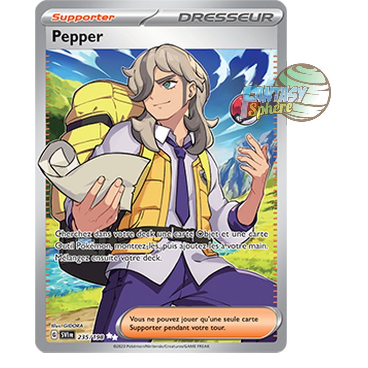 Item Pepper - Ultra Rare 235/198 - Scarlet and Violet