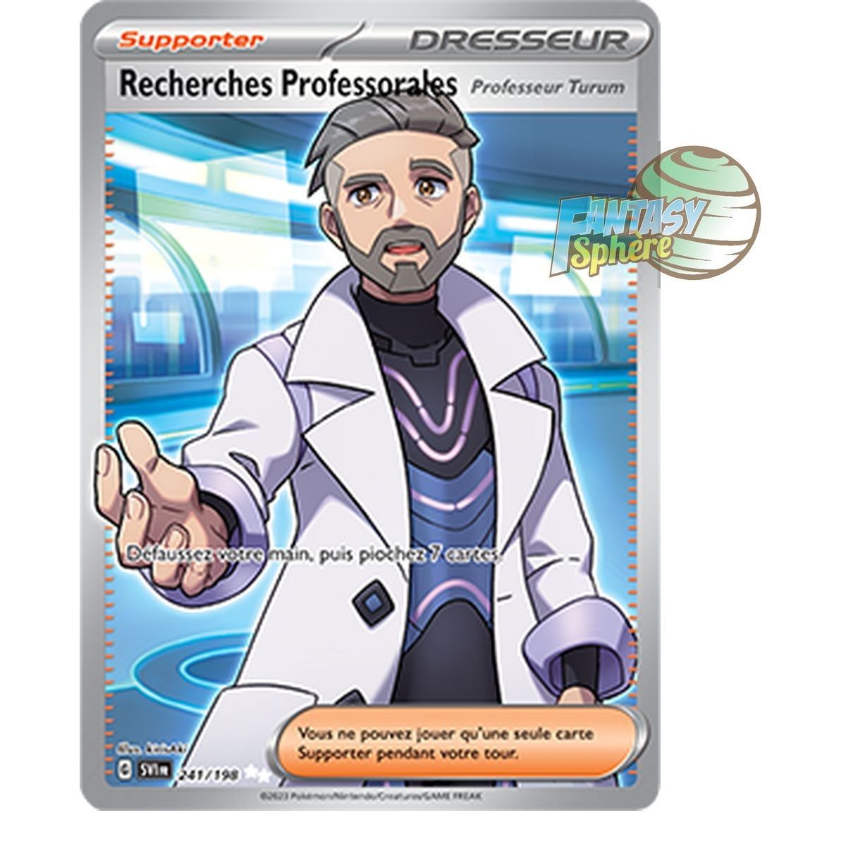 Professorial Research (Professor Turum) - Ultra Rare 241/198 - Scarlet and Violet