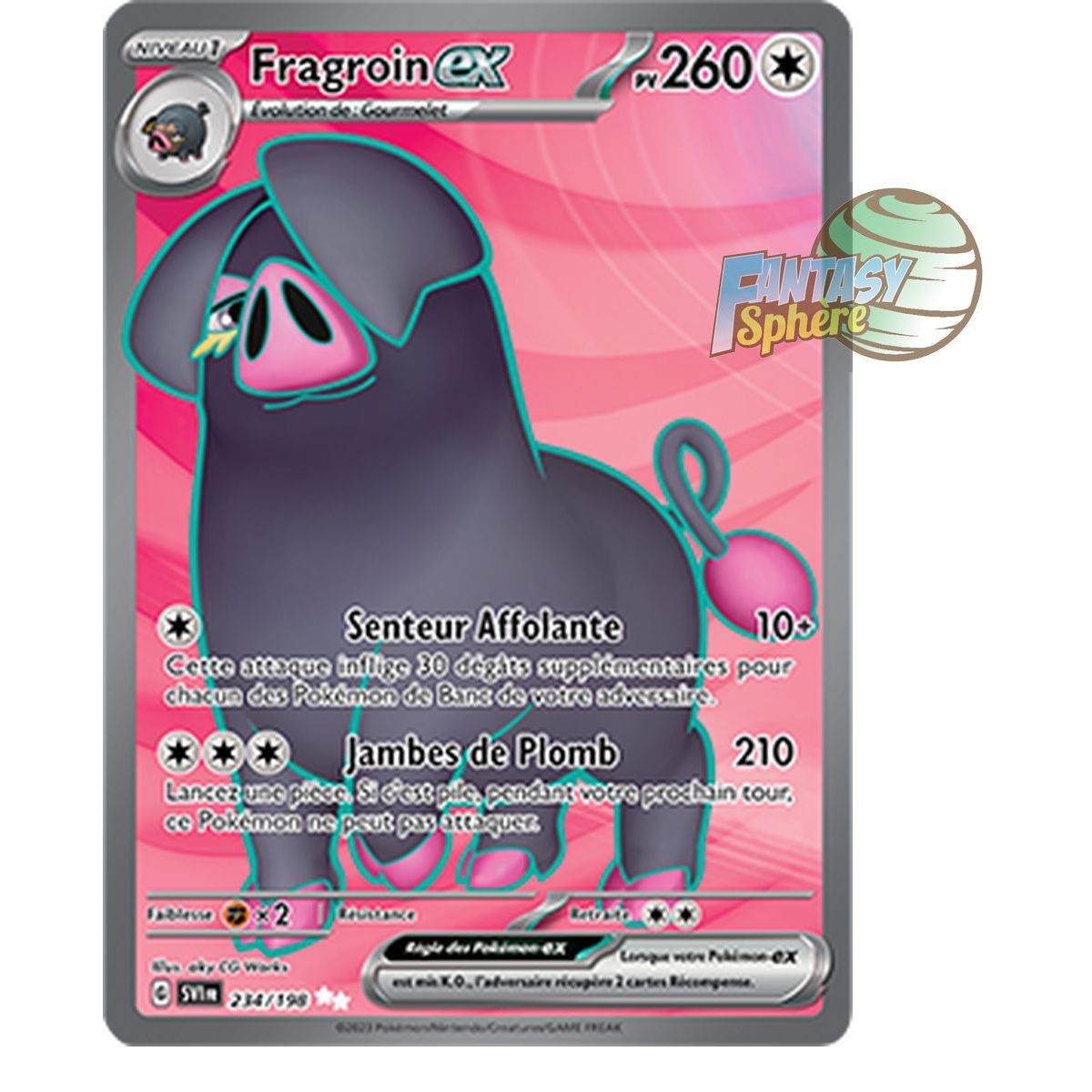 Item Fragroin EX - Ultra Rare 234/198 - Scarlet and Violet