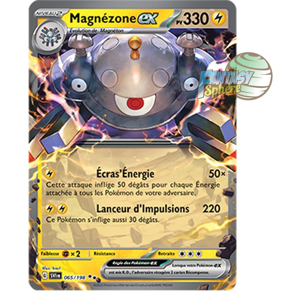 Magnezone EX - Double Rare 65/198 - Scarlet and Violet