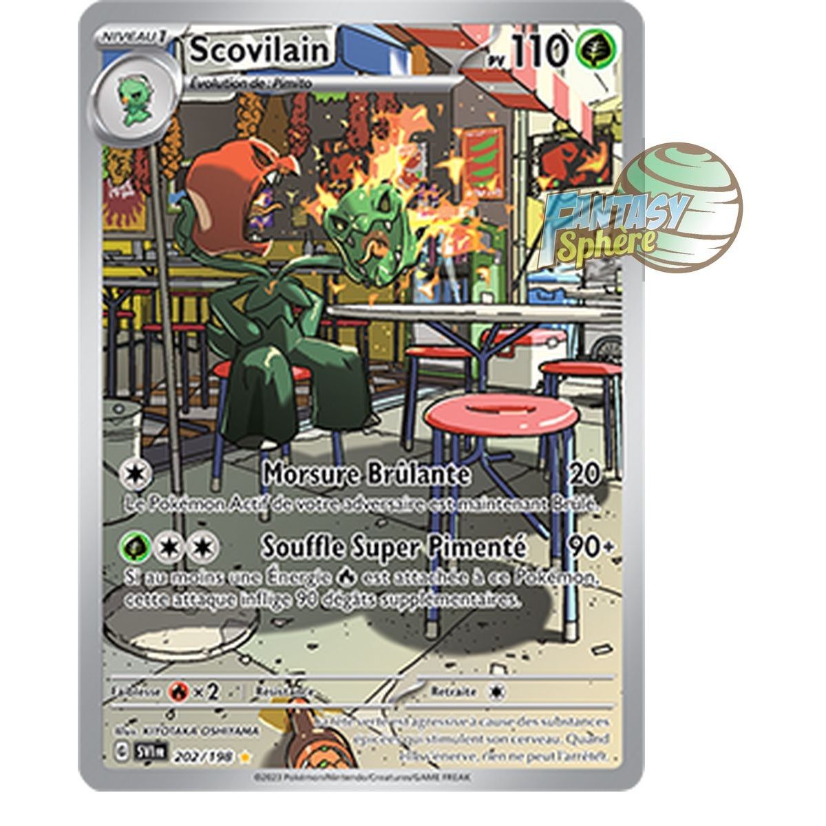 Scovilain - Rare Illustration 202/198 - Scarlet and Violet