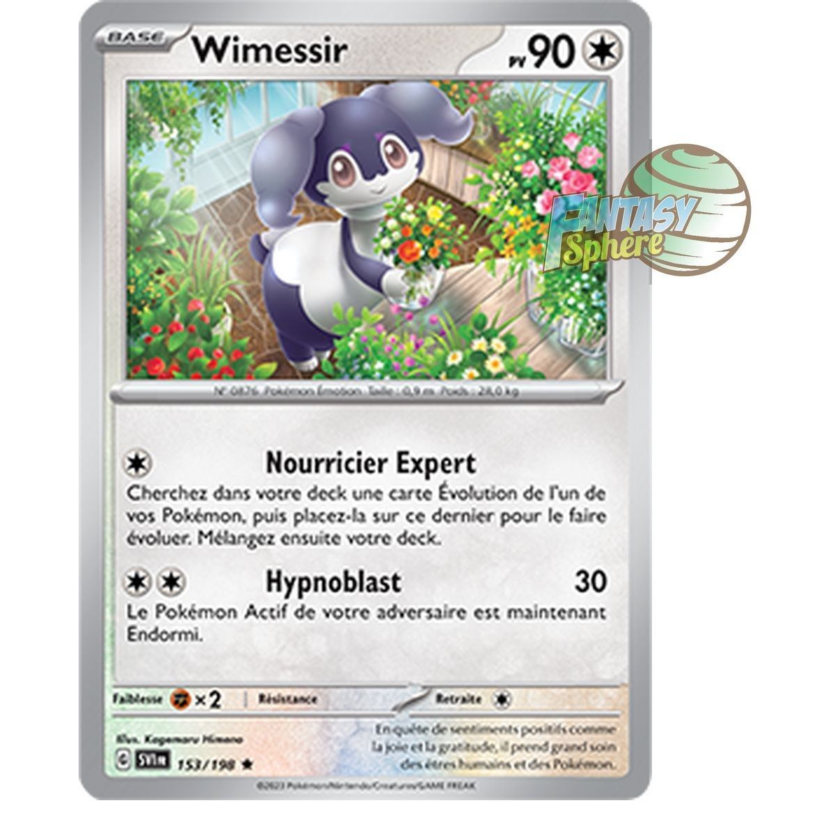 Wimessir - Holo Rare 153/198 - Scarlet and Violet