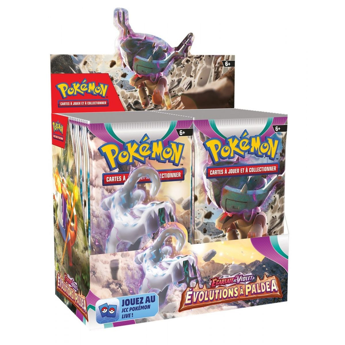 Item Pokémon - Display - Box of 36 Boosters - Scarlet and Violet - Evolutions in Paldea [SV2][EV02] - FR