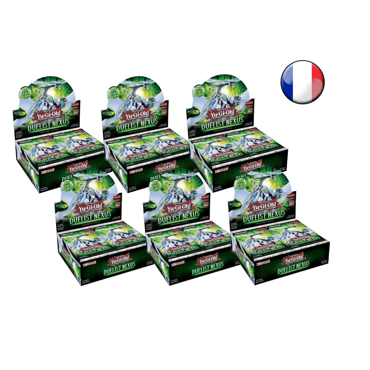 Yu Gi Oh! - Set of 6 Display - Box of 24 Boosters - Duelist's Nexus - FR