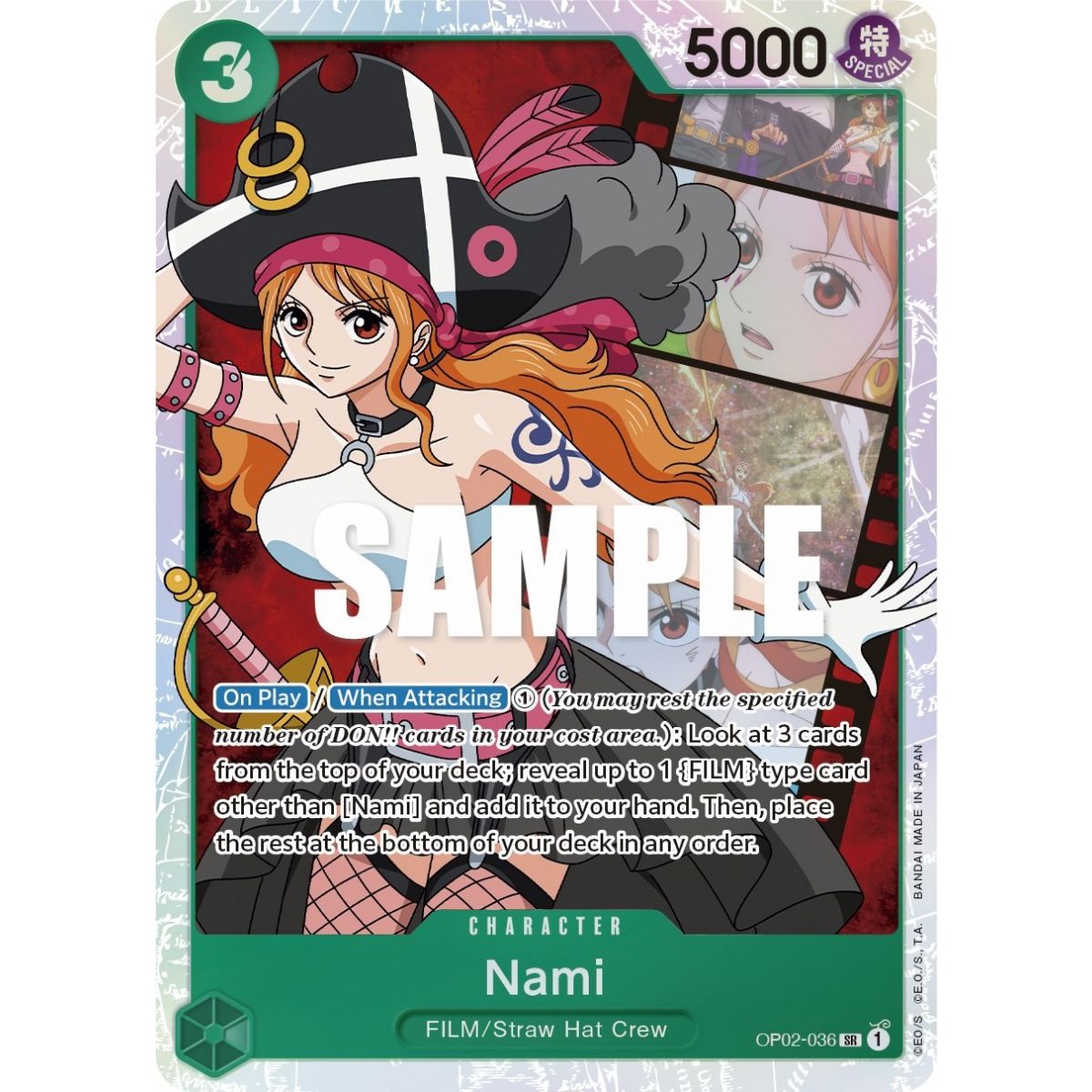 Item Nami - SR OP02-036 - OP02 Paramount War