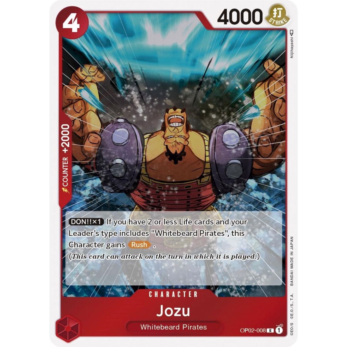 Item Jozu - R OP02-008 - OP02 Paramount War