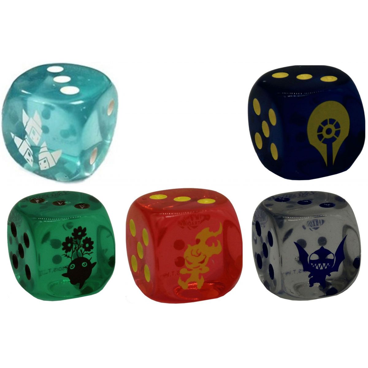 Yu-Gi-Oh! - Dice - Hidden Arsenal - Chapter 1 - Set of 5 Dice