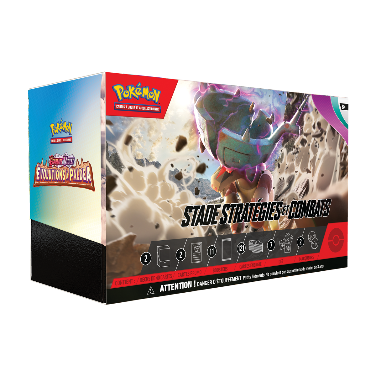 Item Pokémon - Strategies and Battles Stadium - Scarlet & Violet Evolutions in Paldea - [EV02] - FR