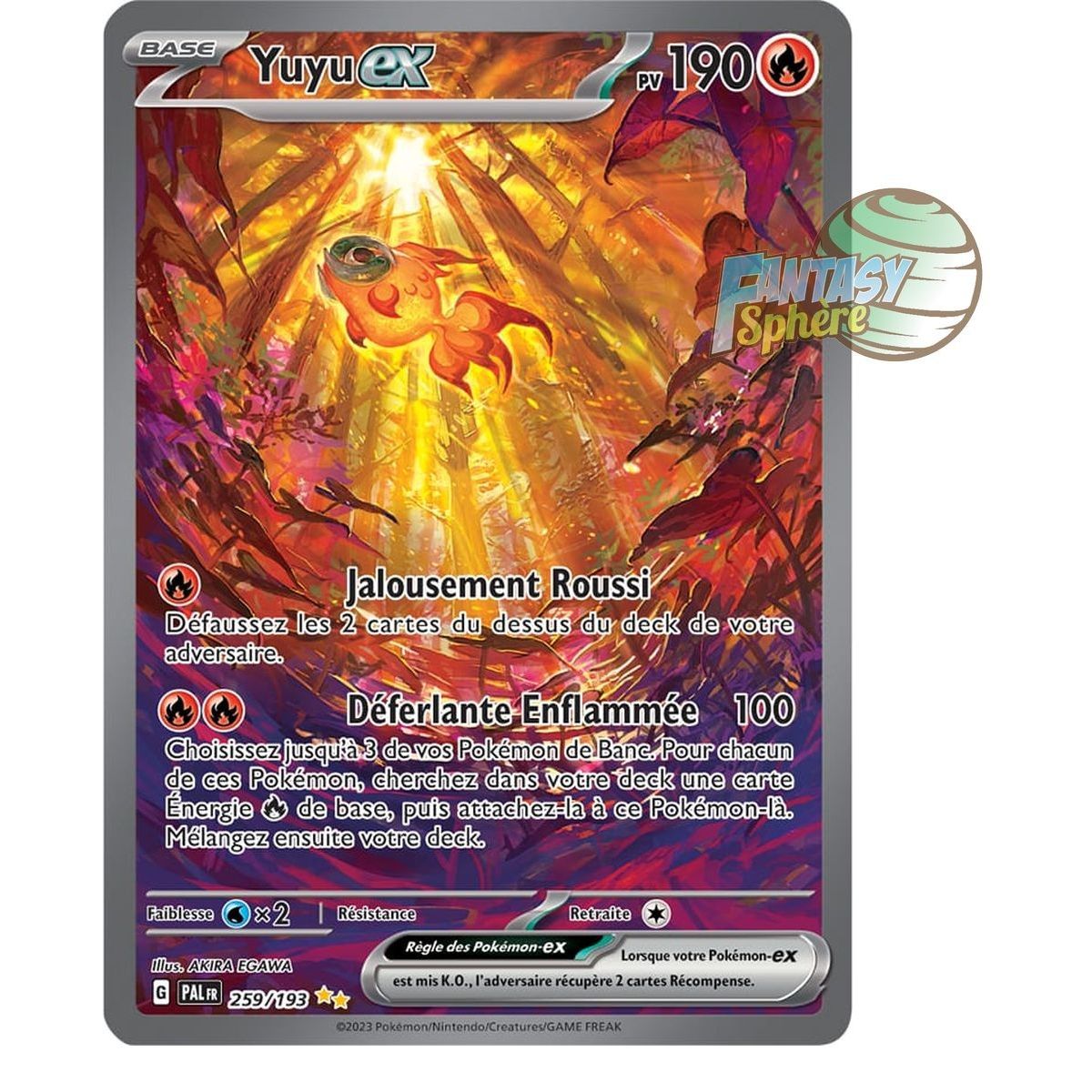 Yuyu EX - Special Illustration Rare 259/193 - Scarlet and Violet Evolution in Paldea