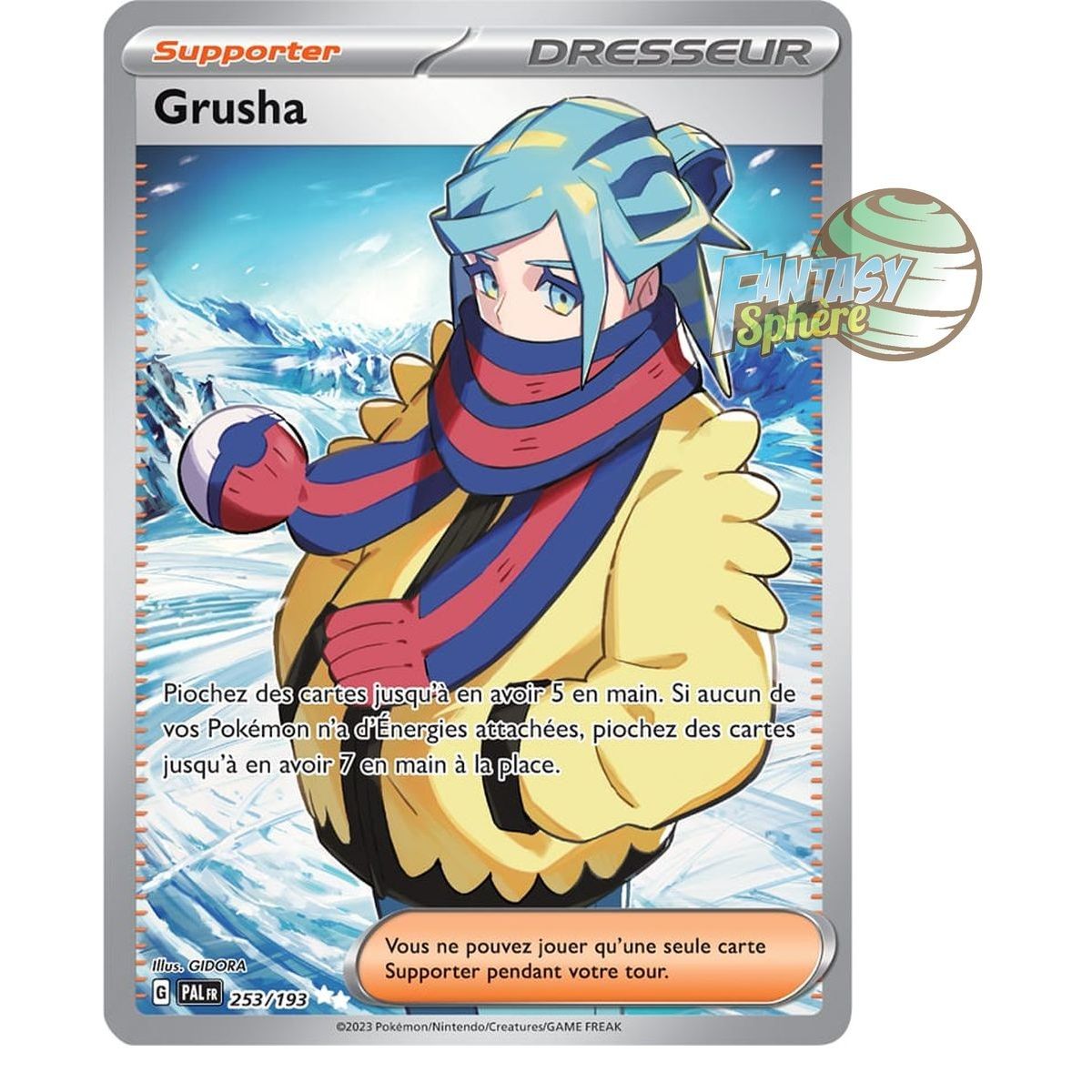 Item Grusha - Ultra Rare 253/193 - Scarlet and Violet Evolution in Paldea