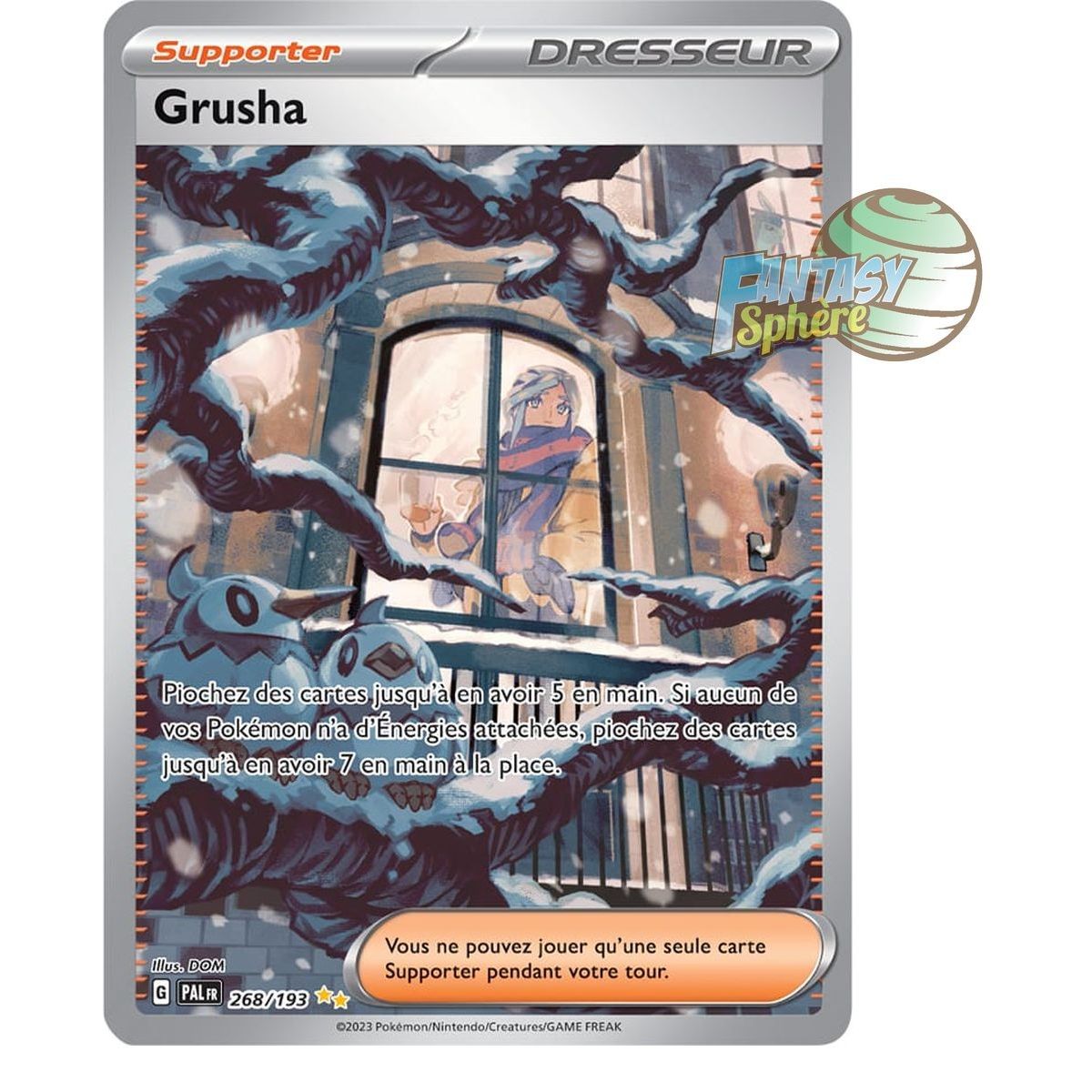 Item Grusha - Special Illustration Rare 268/193 - Scarlet and Violet Evolution in Paldea