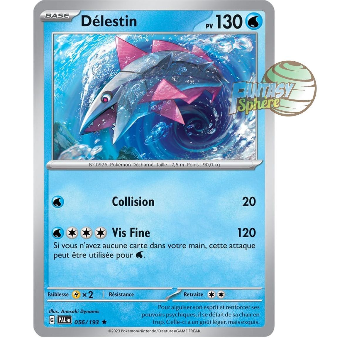 Délestin - Holo Rare 56/193 - Scarlet and Violet Evolution in Paldea