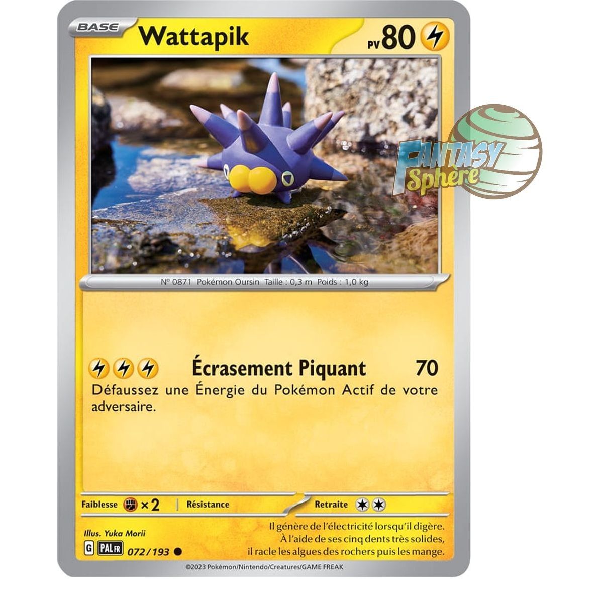 Wattapik - Reverse 72/193 - Scarlet and Violet Evolution in Paldea