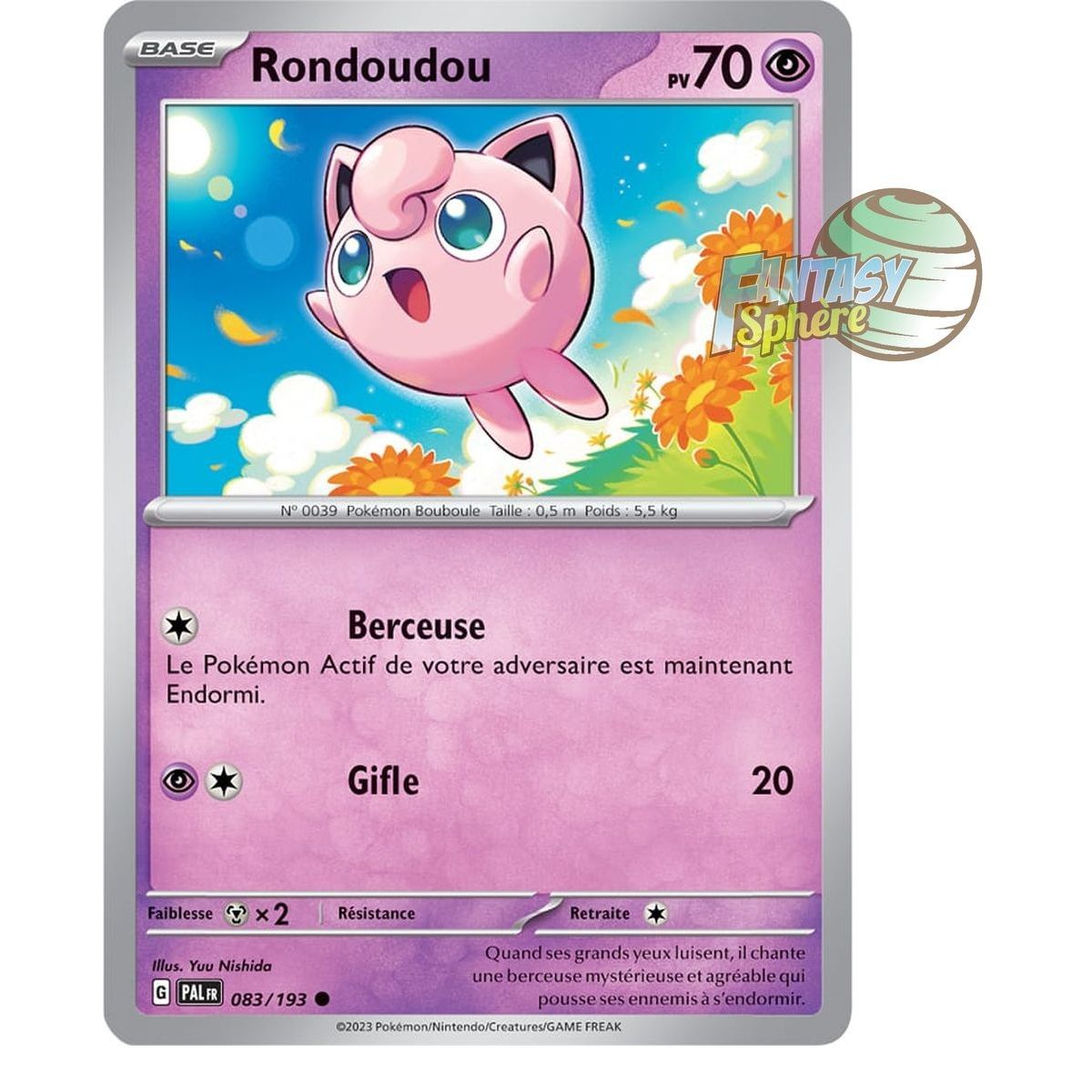 Jigglypuff - Reverse 83/193 - Scarlet and Violet Evolution in Paldea