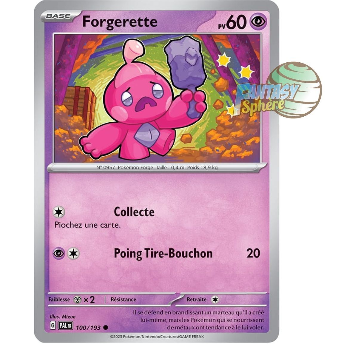 Forgerette - Reverse 100/193 - Scarlet and Violet Evolution in Paldea