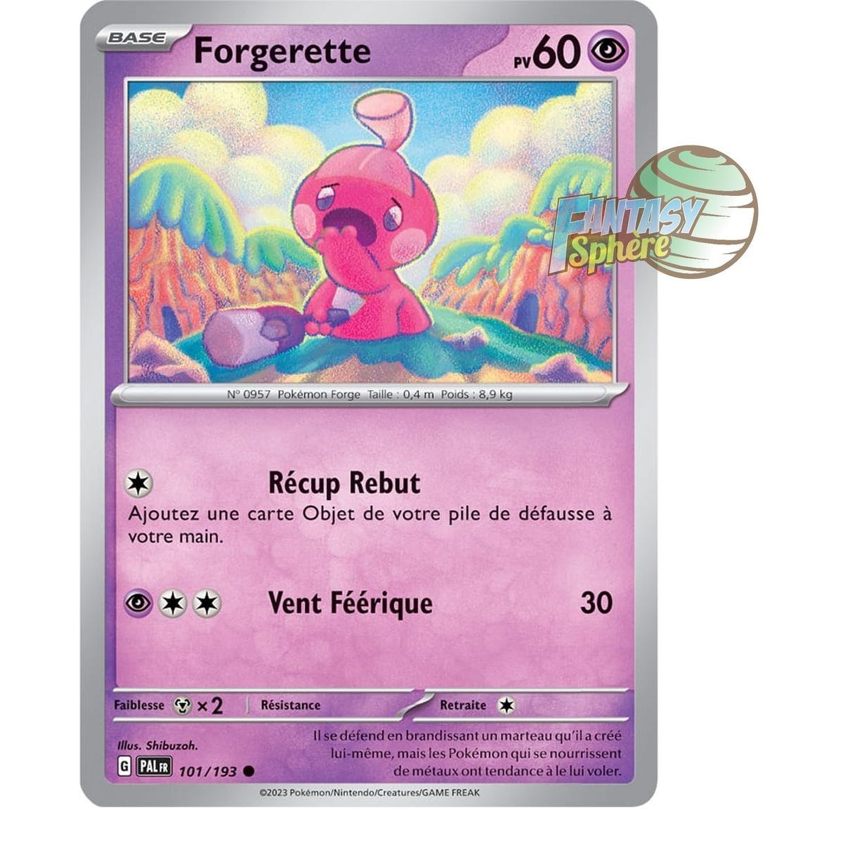 Forgerette - Reverse 101/193 - Scarlet and Violet Evolution in Paldea