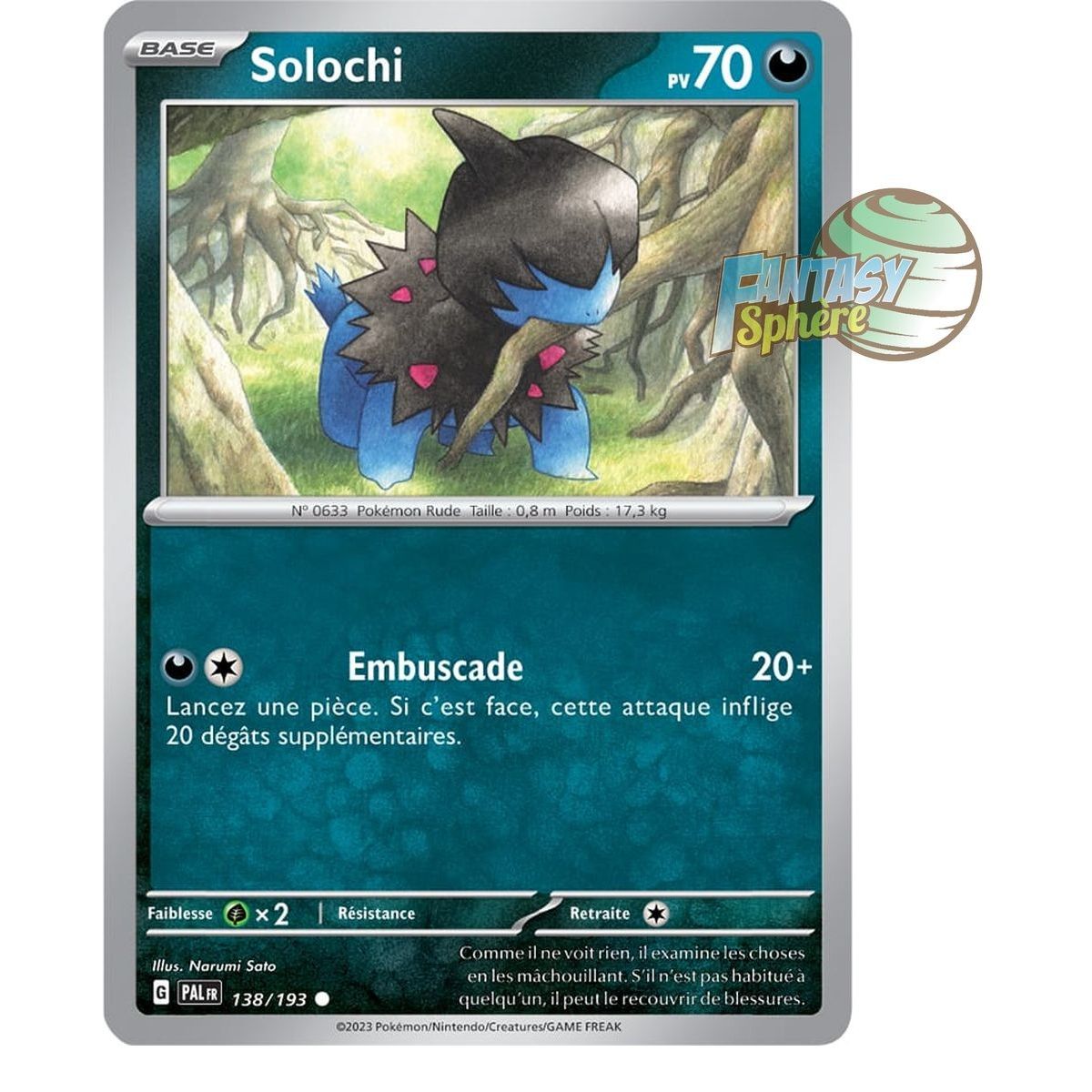 Solochi - Reverse 138/193 - Scarlet and Violet Evolution in Paldea