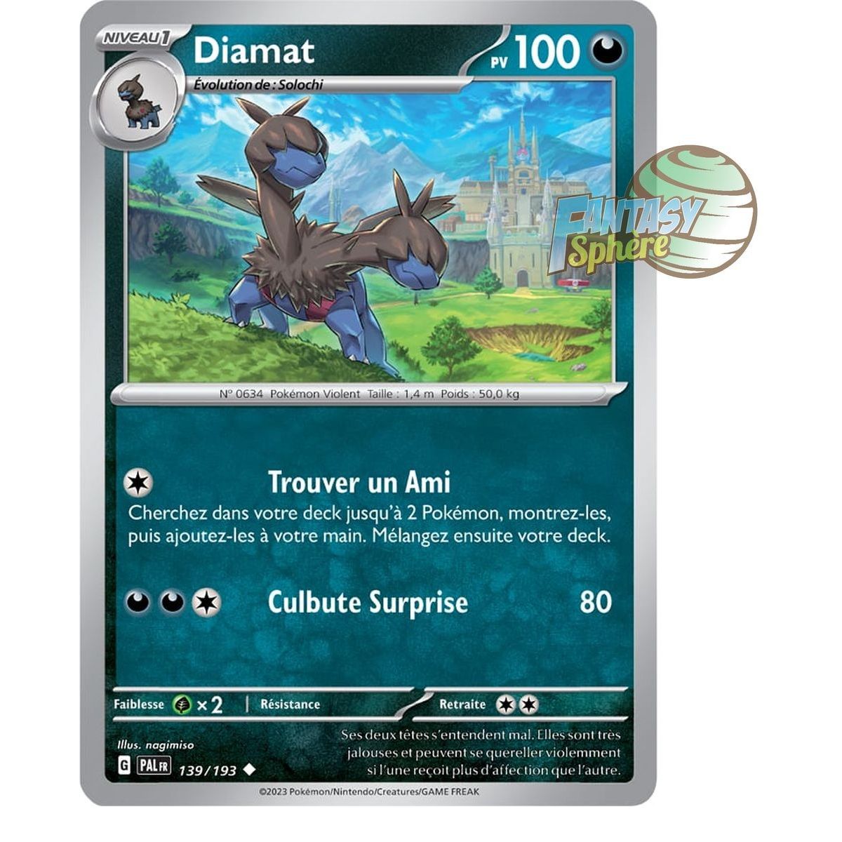 Diamat - Reverse 139193 - Scarlet and Violet Evolution in Paldea - Fantasy  Sphere