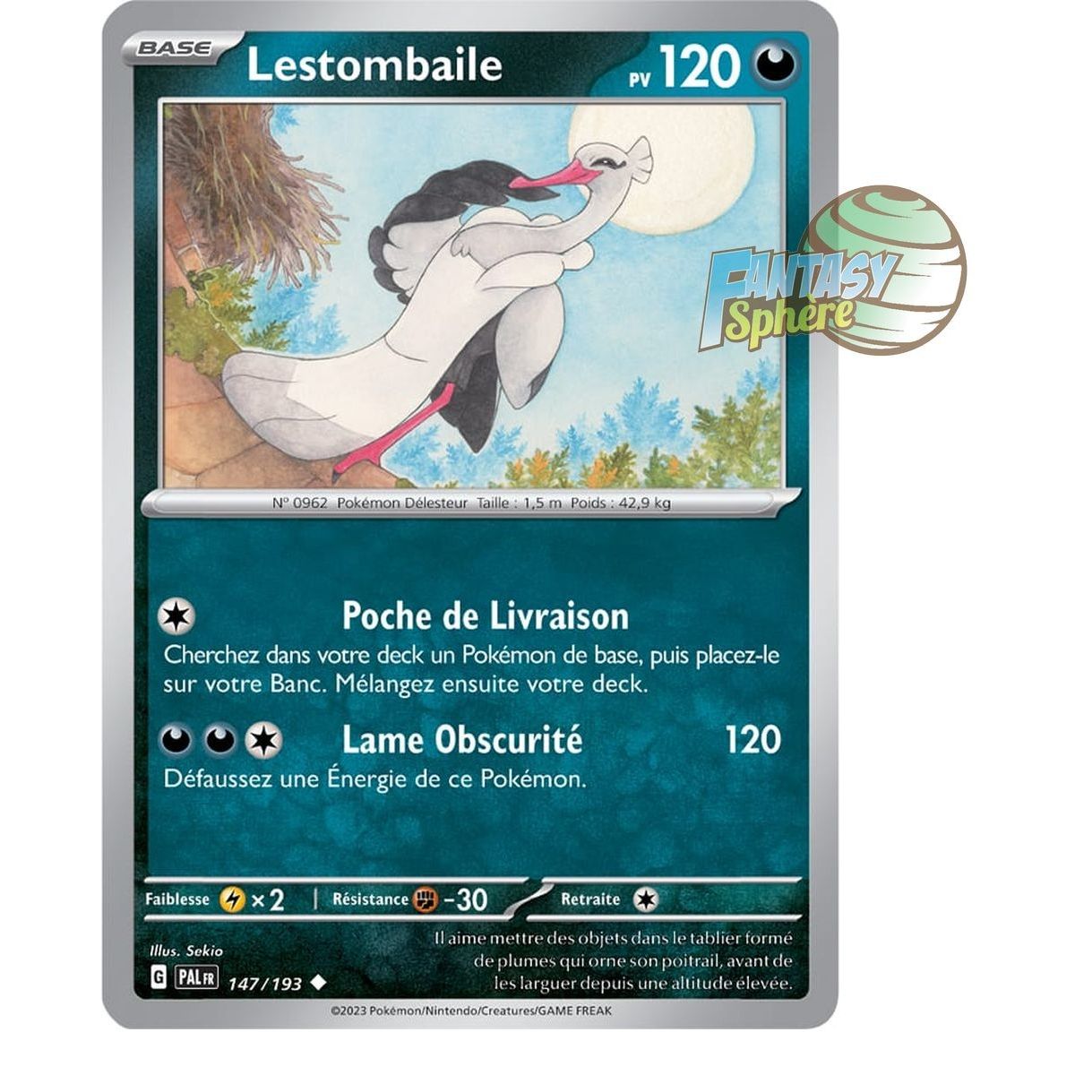 Lestombaile - Reverse 147/193 - Scarlet and Violet Evolution in Paldea