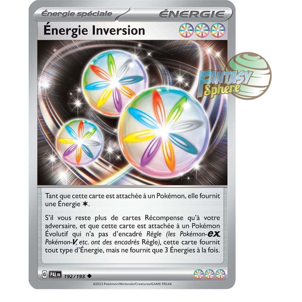 Inversion Energy - Reverse 192/193 - Scarlet and Violet Evolution in Paldea